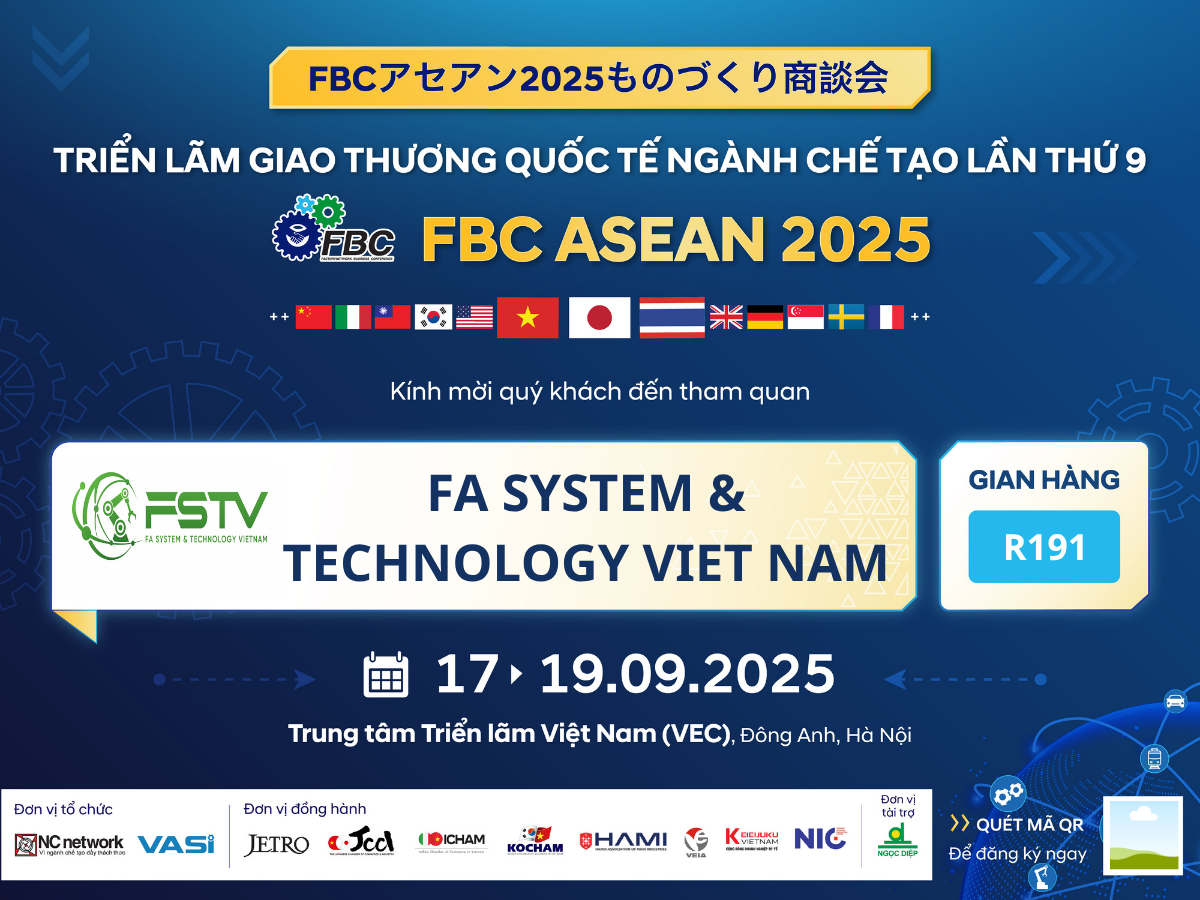 Thông báo tham gia “FBC ASEAN 2025 – Hội nghị kết nối giao thương ngành sản xuất”